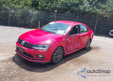2018 Volkswagen Jetta 1.4T Se/1.4T Wolfsburg Edition from USA, damaged, VIN 3VWDB7AJXJM236405